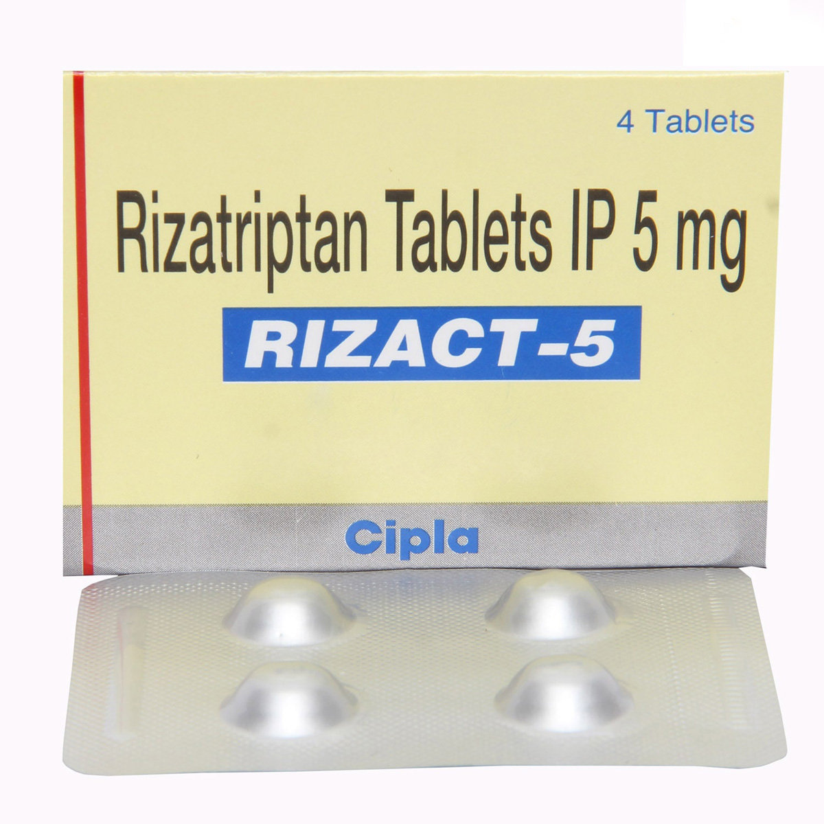 Rizact 5 Tablet 4's, Pack of 4 TABLETS Rizact 5 Tablet 4's, Pack of 4 TABLETS