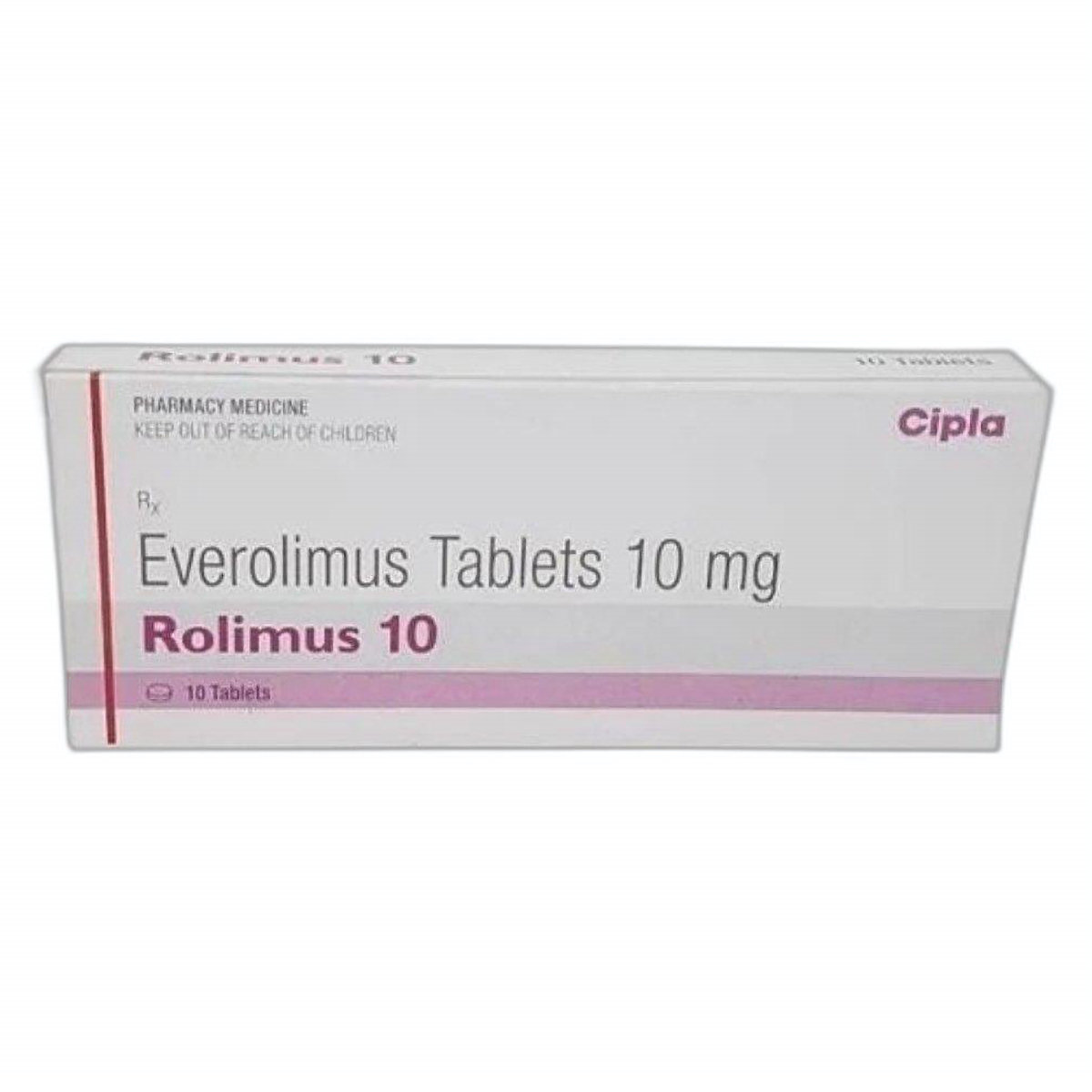 Rolimus 10 Tablet 10's, Pack of 10 TABLETS Rolimus 10 Tablet 10's, Pack of 10 TABLETS