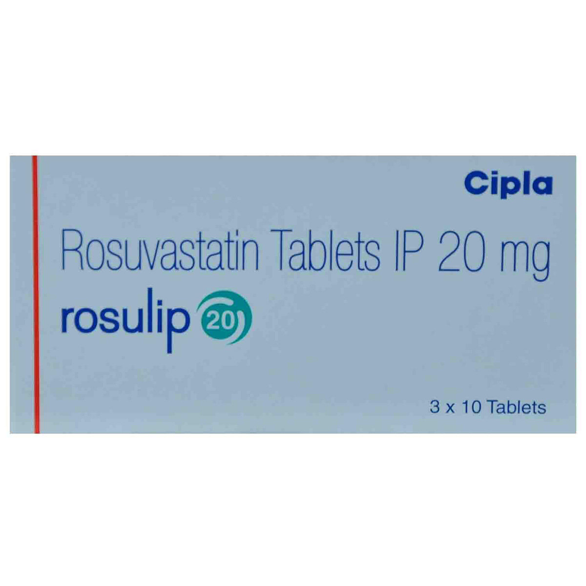 Rosulip 20 Tablet 10's, Pack of 10 TABLETS Rosulip 20 Tablet 10's, Pack of 10 TABLETS