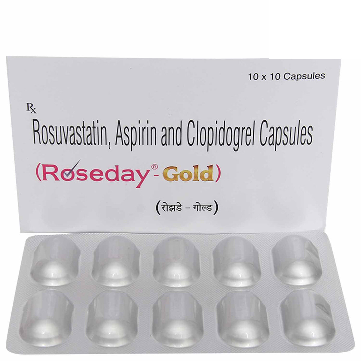 Roseday-Gold Capsule 10's, Pack of 10 CAPSULES Roseday-Gold Capsule 10's, Pack of 10 CAPSULES