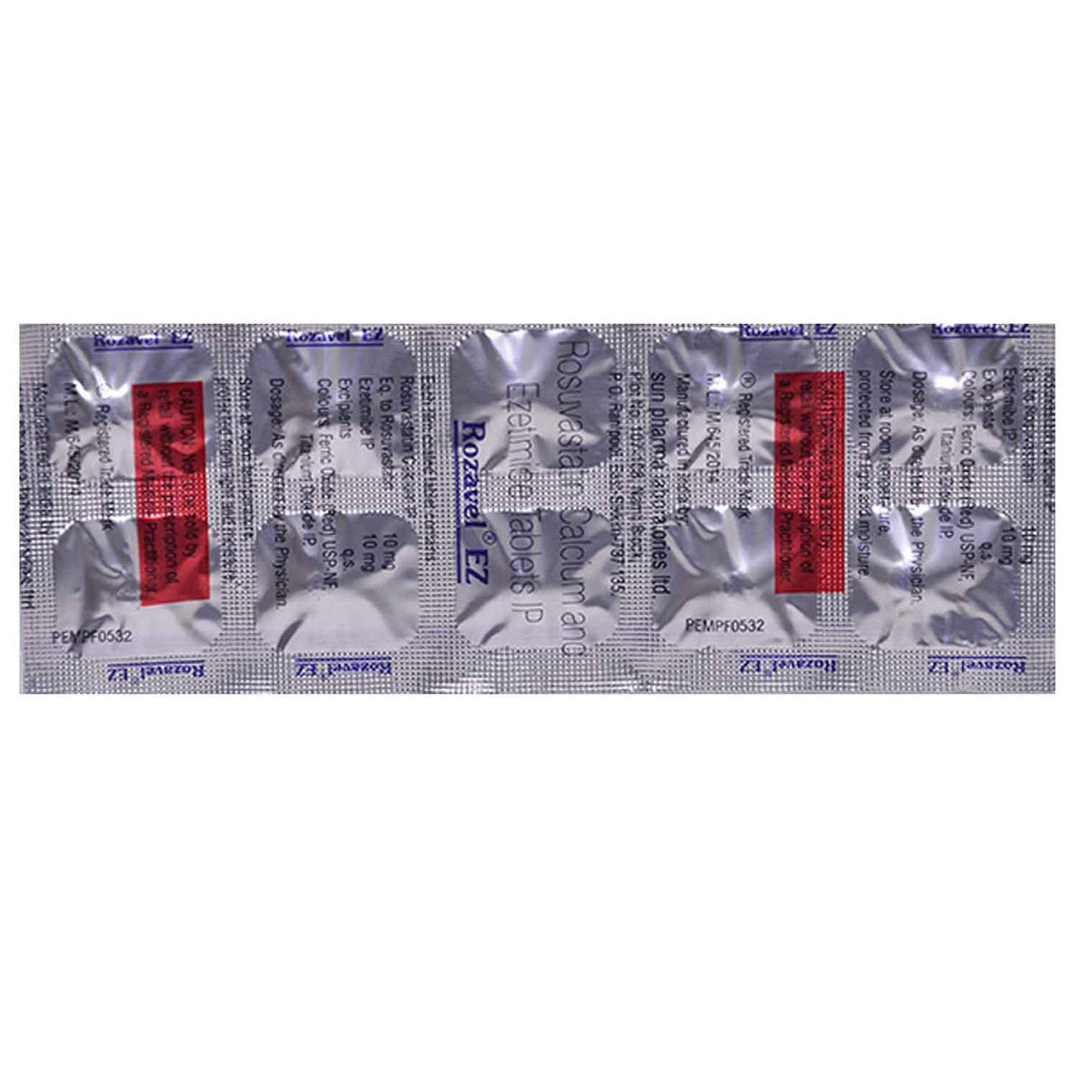 Rozavel EZ Tablet 10's, Pack of 10 Rozavel EZ Tablet 10's, Pack of 10