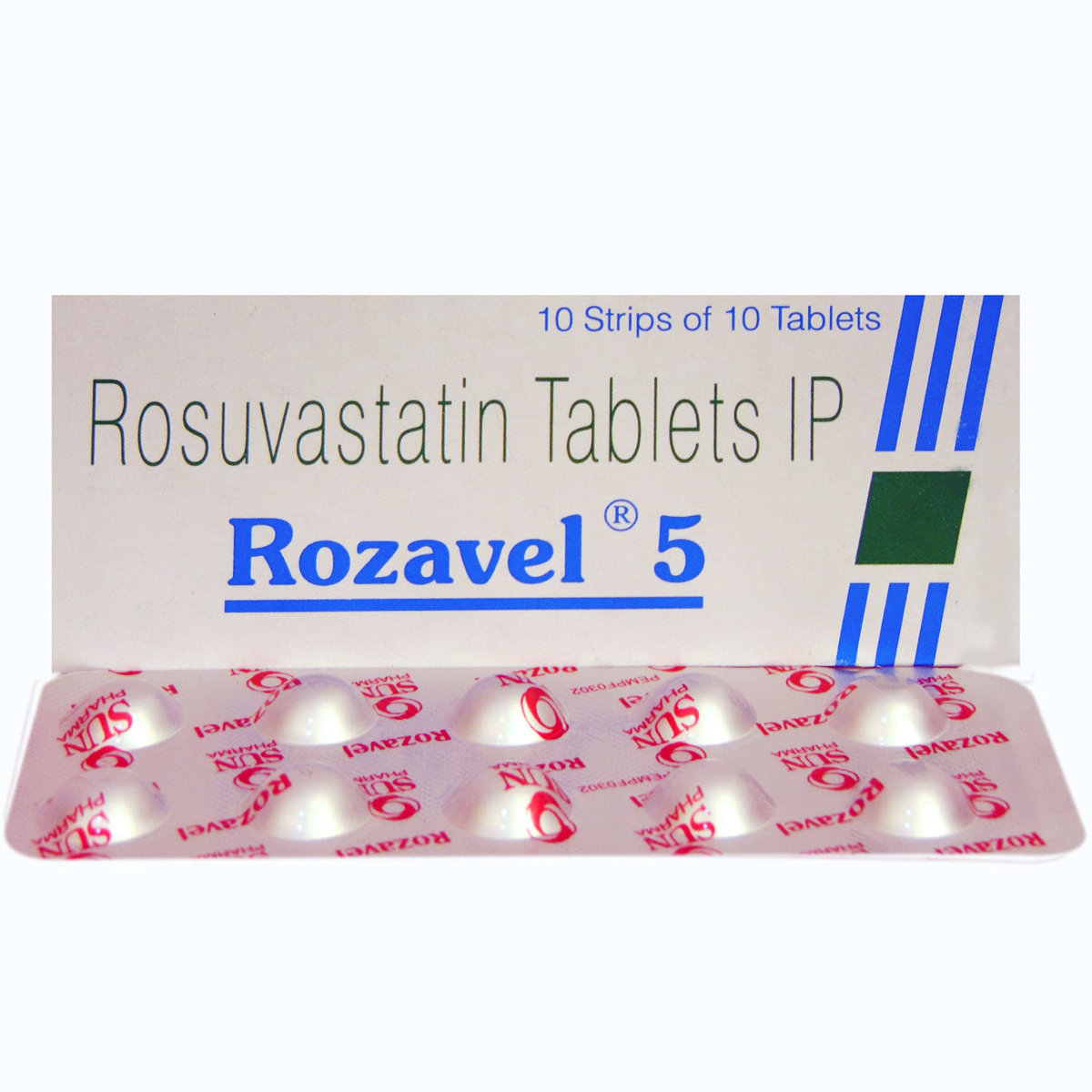 Rozavel 5 Tablet 10's, Pack of 10 TABLETS Rozavel 5 Tablet 10's, Pack of 10 TABLETS