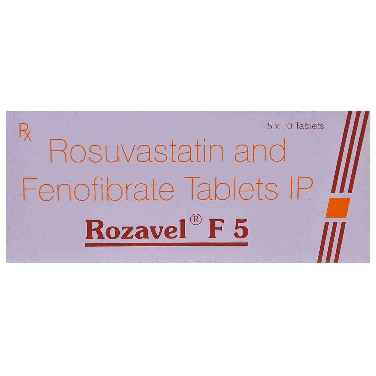 Rozavel F 5 Tablet 10's, Pack of 10 Rozavel F 5 Tablet 10's, Pack of 10