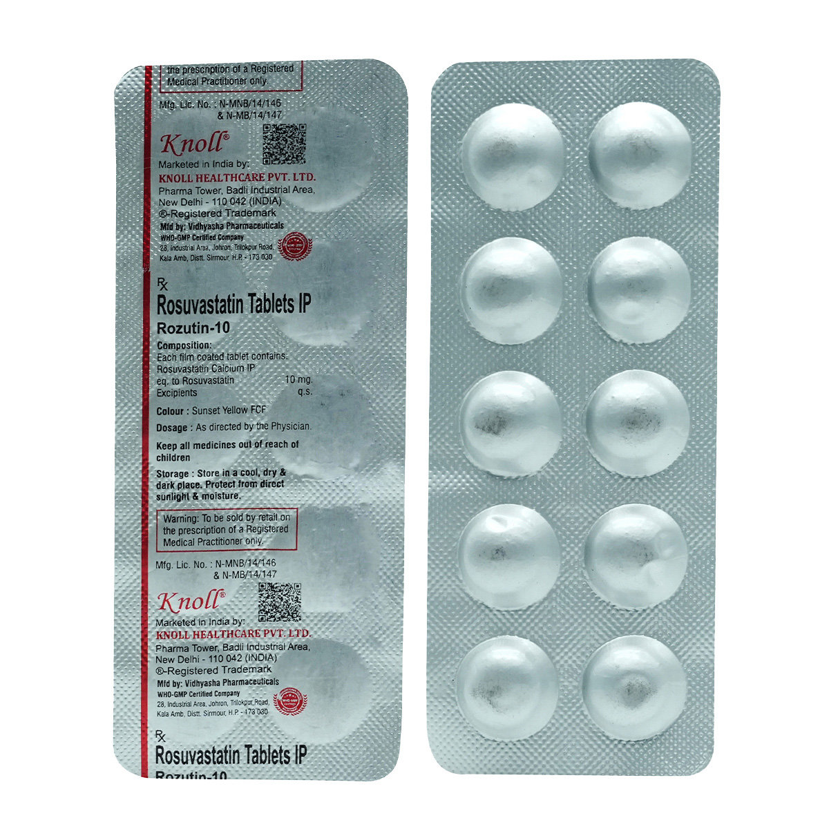 Rozutin 10 Tablet 10's, Pack of 10 TabletS Rozutin 10 Tablet 10's, Pack of 10 TabletS