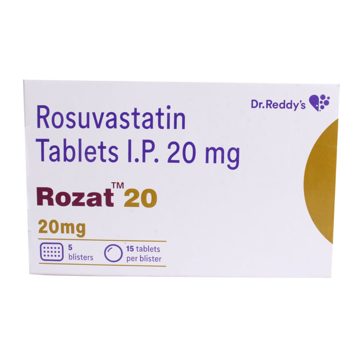 Rozat 20 Tablet 15's, Pack of 15 TABLETS Rozat 20 Tablet 15's, Pack of 15 TABLETS
