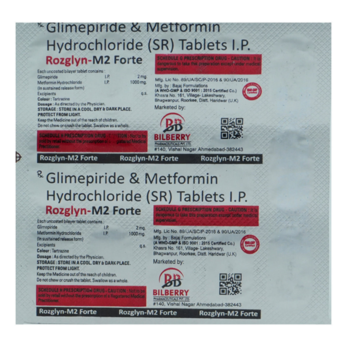 Rozglyn-M2 Forte Tablet 15's, Pack of 15 TabletS Rozglyn-M2 Forte Tablet 15's, Pack of 15 TabletS