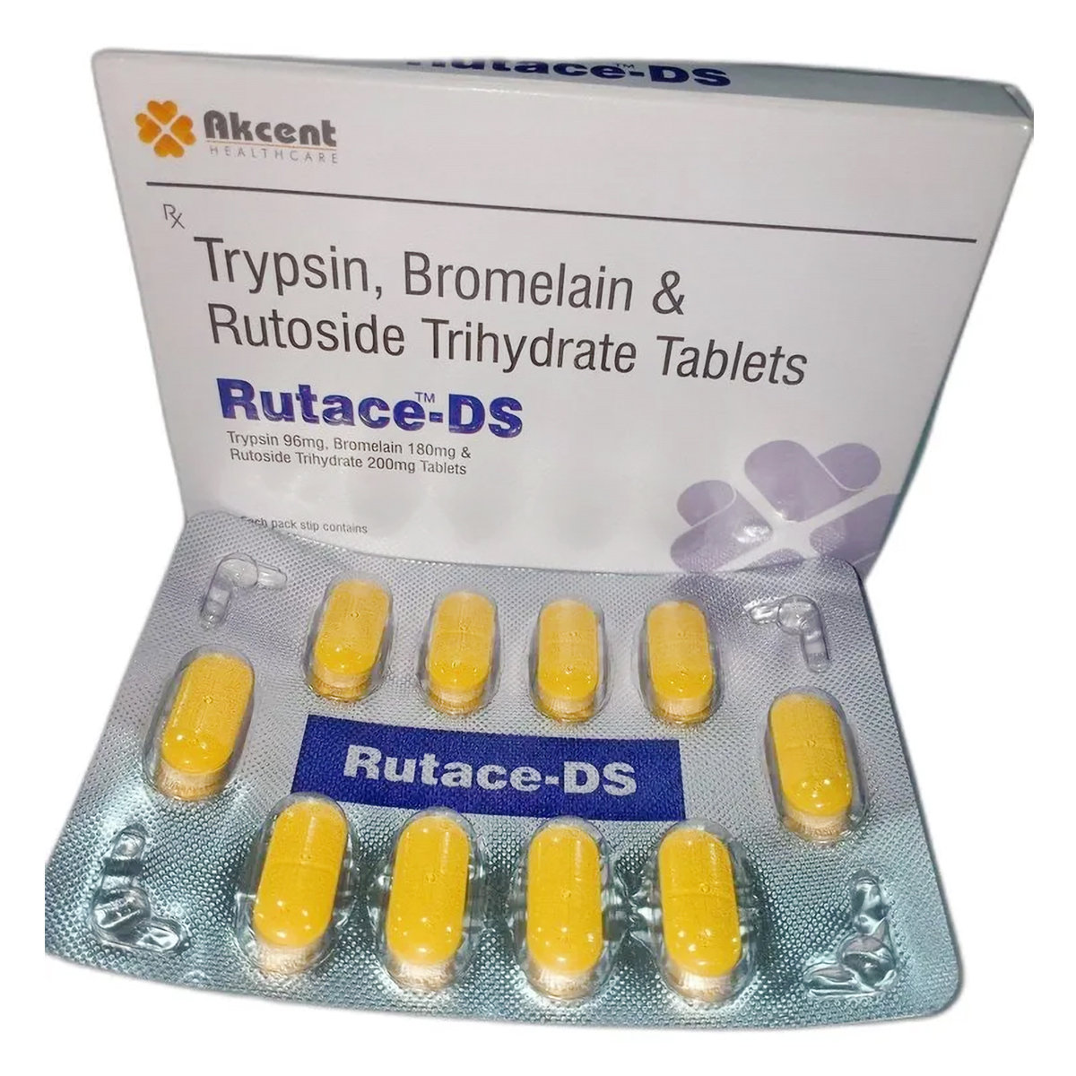 Rutace-DS Tablet 10's, Pack of 10 Rutace-DS Tablet 10's, Pack of 10