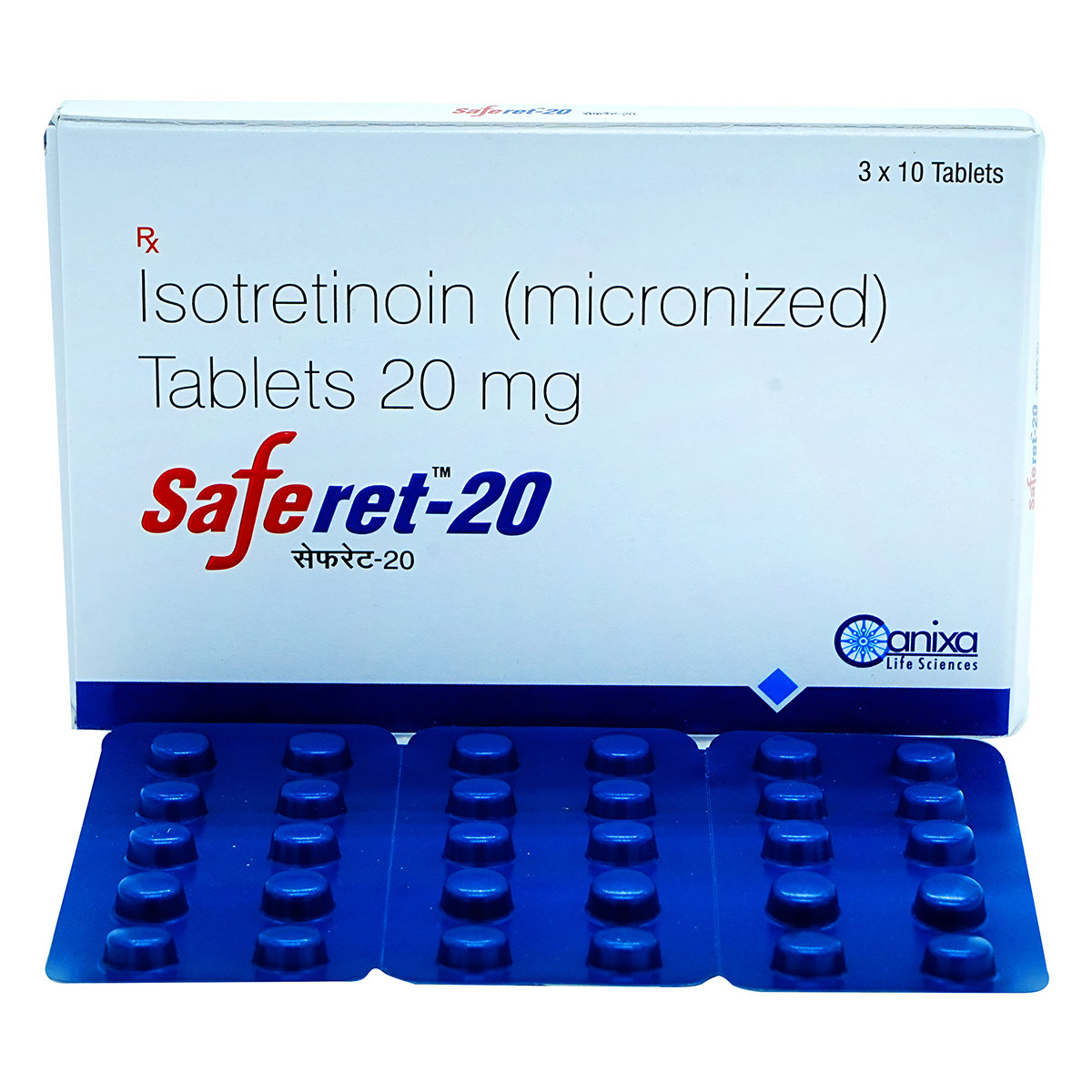 Saferet 20 Tablet 30's, Pack of 30 TabletS Saferet 20 Tablet 30's, Pack of 30 TabletS