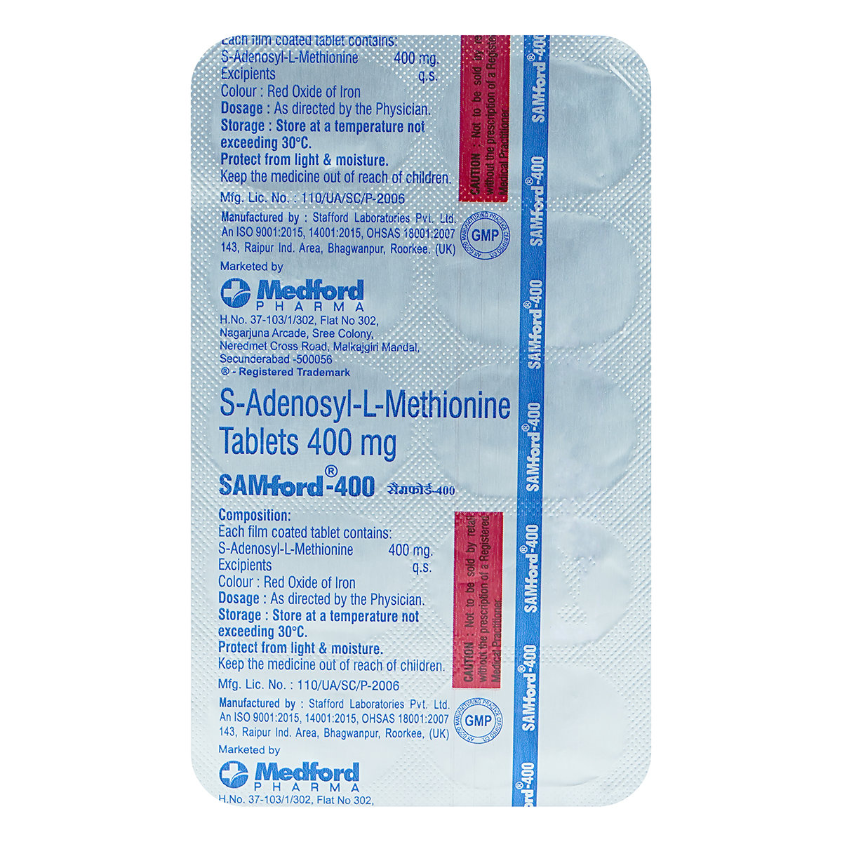 Samford-400 Tablet 10's, Pack of 10 TABLETS Samford-400 Tablet 10's, Pack of 10 TABLETS