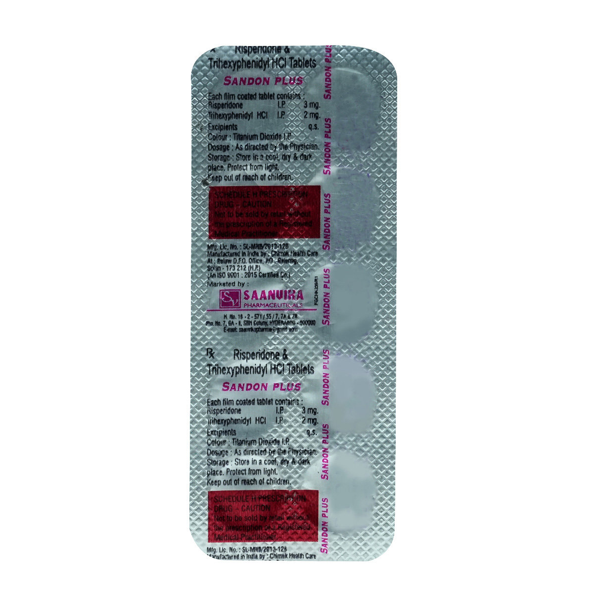 Sandon Plus Tablet 10's, Pack of 10 TabletS Sandon Plus Tablet 10's, Pack of 10 TabletS