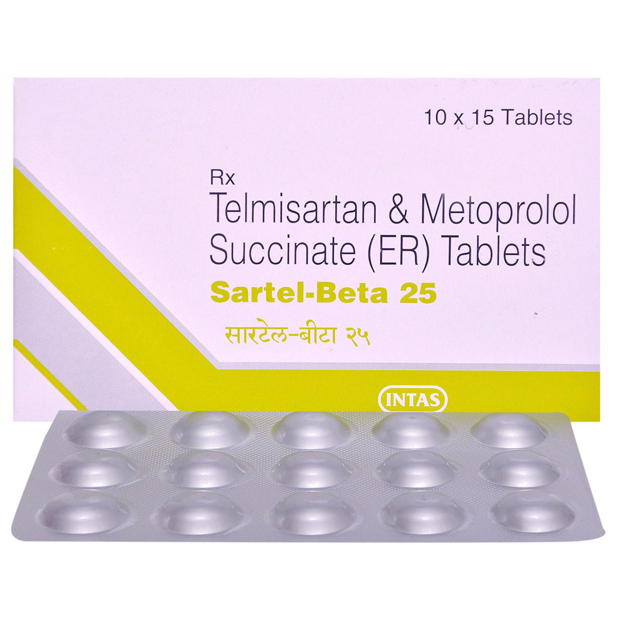 Sartel-Beta 25 Tablet 15's, Pack of 15 TABLETS Sartel-Beta 25 Tablet 15's, Pack of 15 TABLETS