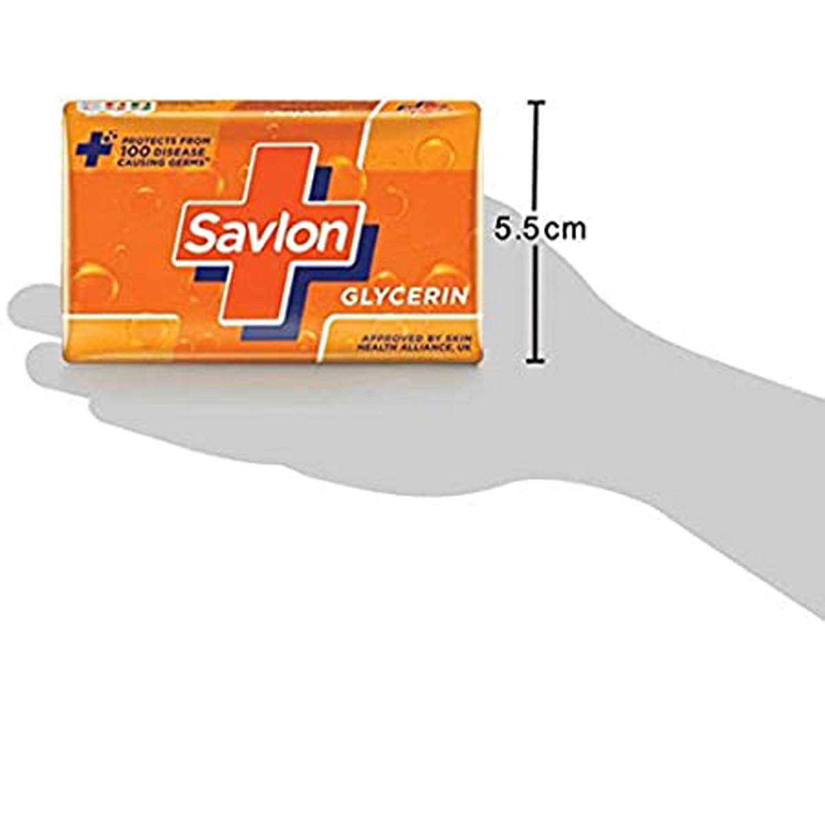 Savlon Glycerin Soap 125 gm | Natural Glycerin | Protects For Germs | Skin Moisturization | Keep Skin Soft & Supple | For Men & Women, Pack of 1 Savlon Glycerin Soap 125 gm | Natural Glycerin | Protects For Germs | Skin Moisturization | Keep Skin Soft & Supple | For Men & Women, Pack of 1