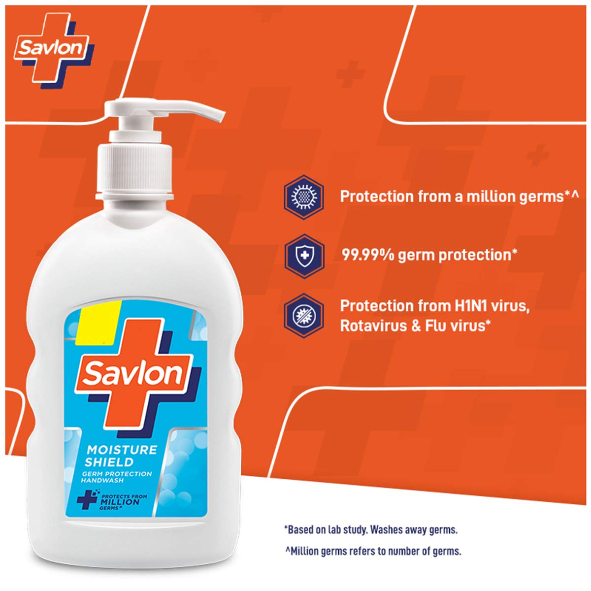 Savlon Moisture Shield Germ Protection Handwash 200 ml | With Silver Nano Particles | Provides Germ Protection | Keep Hand Soft & Moisturised | For All Skin Type, Pack of 1 Savlon Moisture Shield Germ Protection Handwash 200 ml | With Silver Nano Particles | Provides Germ Protection | Keep Hand Soft & Moisturised | For All Skin Type, Pack of 1