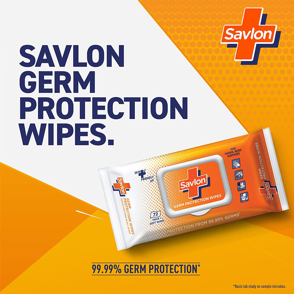 Savlon Germ Protection Wipes, 10 Count, Pack of 1 Savlon Germ Protection Wipes, 10 Count, Pack of 1