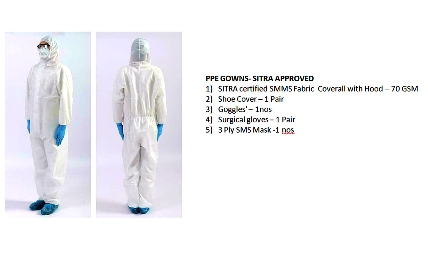 Sbt Personal Protection Kit Large, 1 Kit, Pack of 1 Sbt Personal Protection Kit Large, 1 Kit, Pack of 1