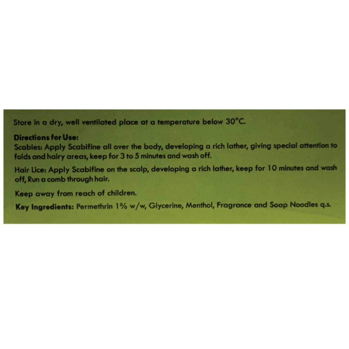 Scabifine PMR Soap 75 gm, Pack of 1 SOAP Scabifine PMR Soap 75 gm, Pack of 1 SOAP