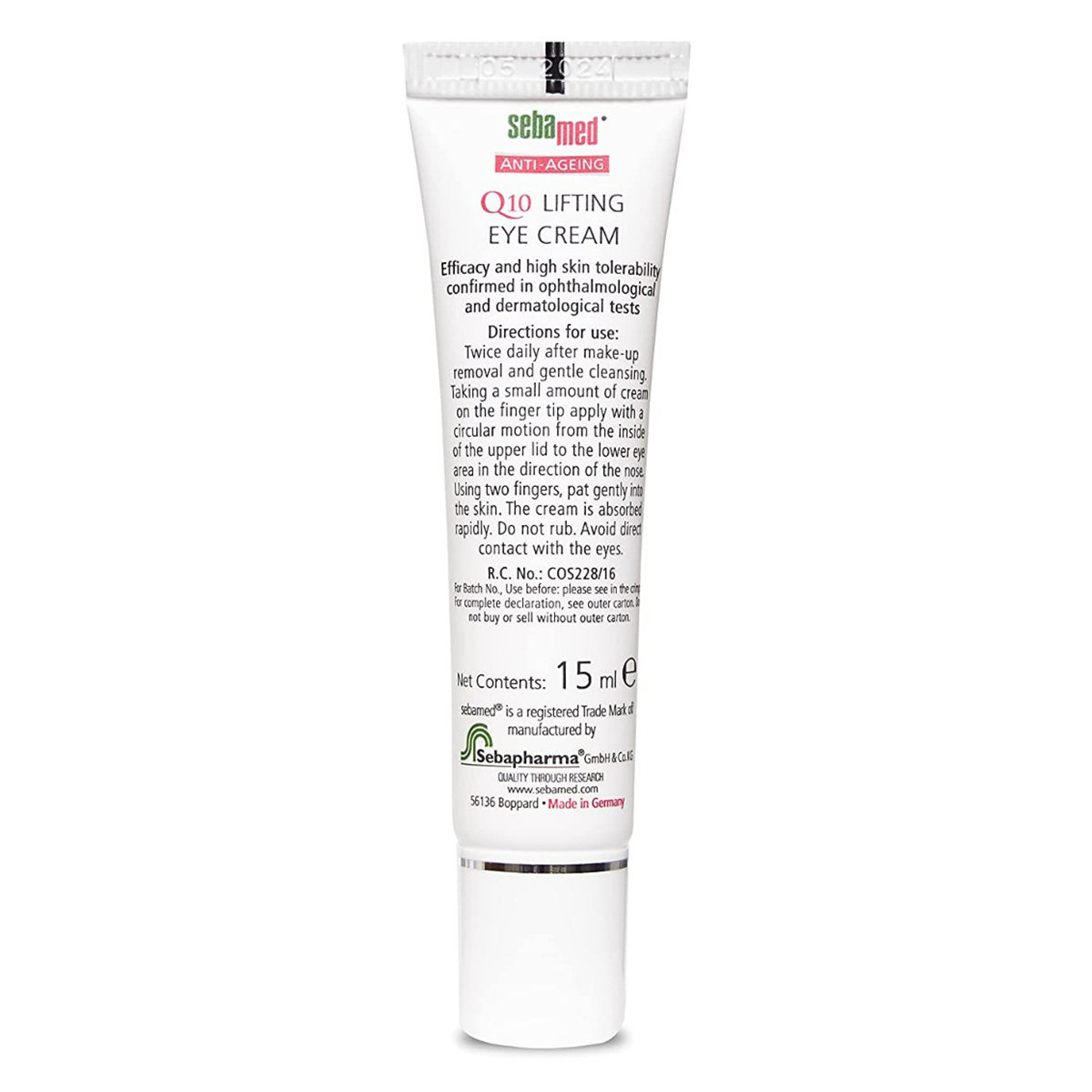 Sebamed Anti-Ageing Q10 Eye Lifting Cream, 15 ml, Pack of 1 Sebamed Anti-Ageing Q10 Eye Lifting Cream, 15 ml, Pack of 1