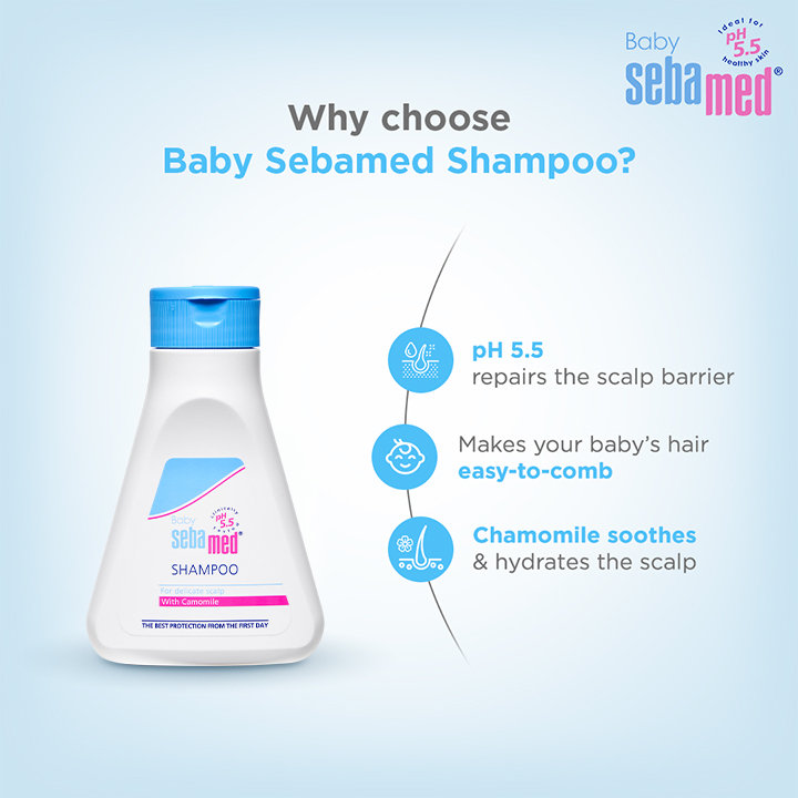 Sebamed Baby Shampoo, 150 ml, Pack of 1 Sebamed Baby Shampoo, 150 ml, Pack of 1