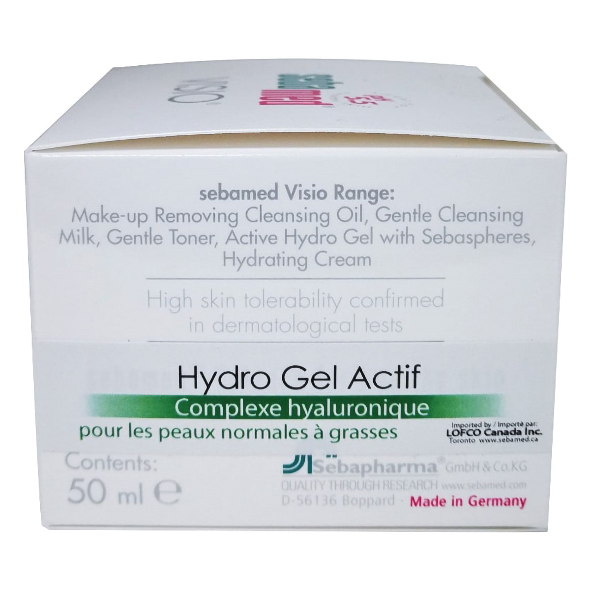 Sebamed Visio Active Hydro Gel 50 ml | With Hyaluron Complex | For Normal To Oily Skin, Pack of 1 Sebamed Visio Active Hydro Gel 50 ml | With Hyaluron Complex | For Normal To Oily Skin, Pack of 1