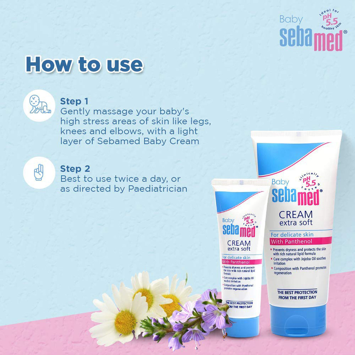 Sebamed Extra Soft Baby Cream, 50 ml, Pack of 1 Sebamed Extra Soft Baby Cream, 50 ml, Pack of 1