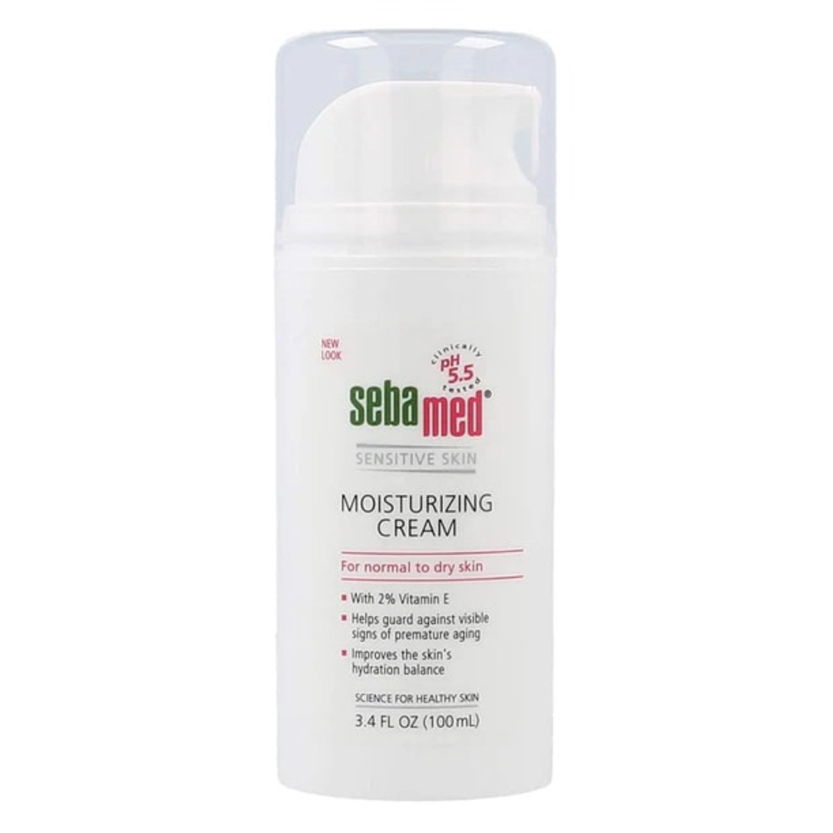 Sebamed Moisturizing Cream 100 ml | With 2% Vitamin E | pH 5.5 | protect Against Premature Ageing | For Normal To Dry Skin, Pack of 1 Sebamed Moisturizing Cream 100 ml | With 2% Vitamin E | pH 5.5 | protect Against Premature Ageing | For Normal To Dry Skin, Pack of 1