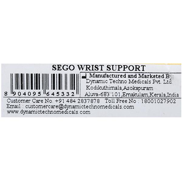 Dyna Sego Wrist Support for Right/Left Wrists Medium, 1 Count, Pack of 1 Dyna Sego Wrist Support for Right/Left Wrists Medium, 1 Count, Pack of 1