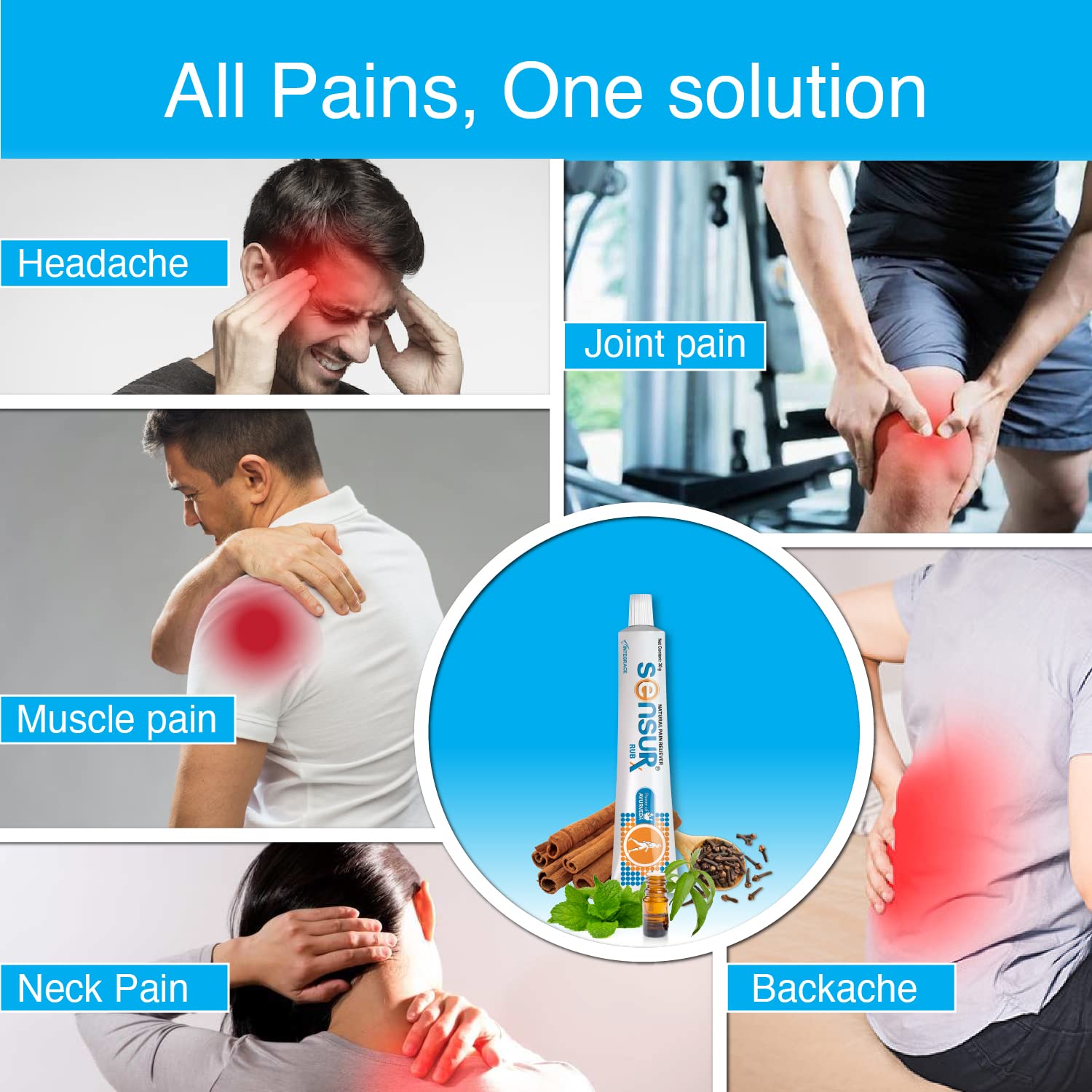 Sensur Rub, 30 gm, Pack of 1 Sensur Rub, 30 gm, Pack of 1