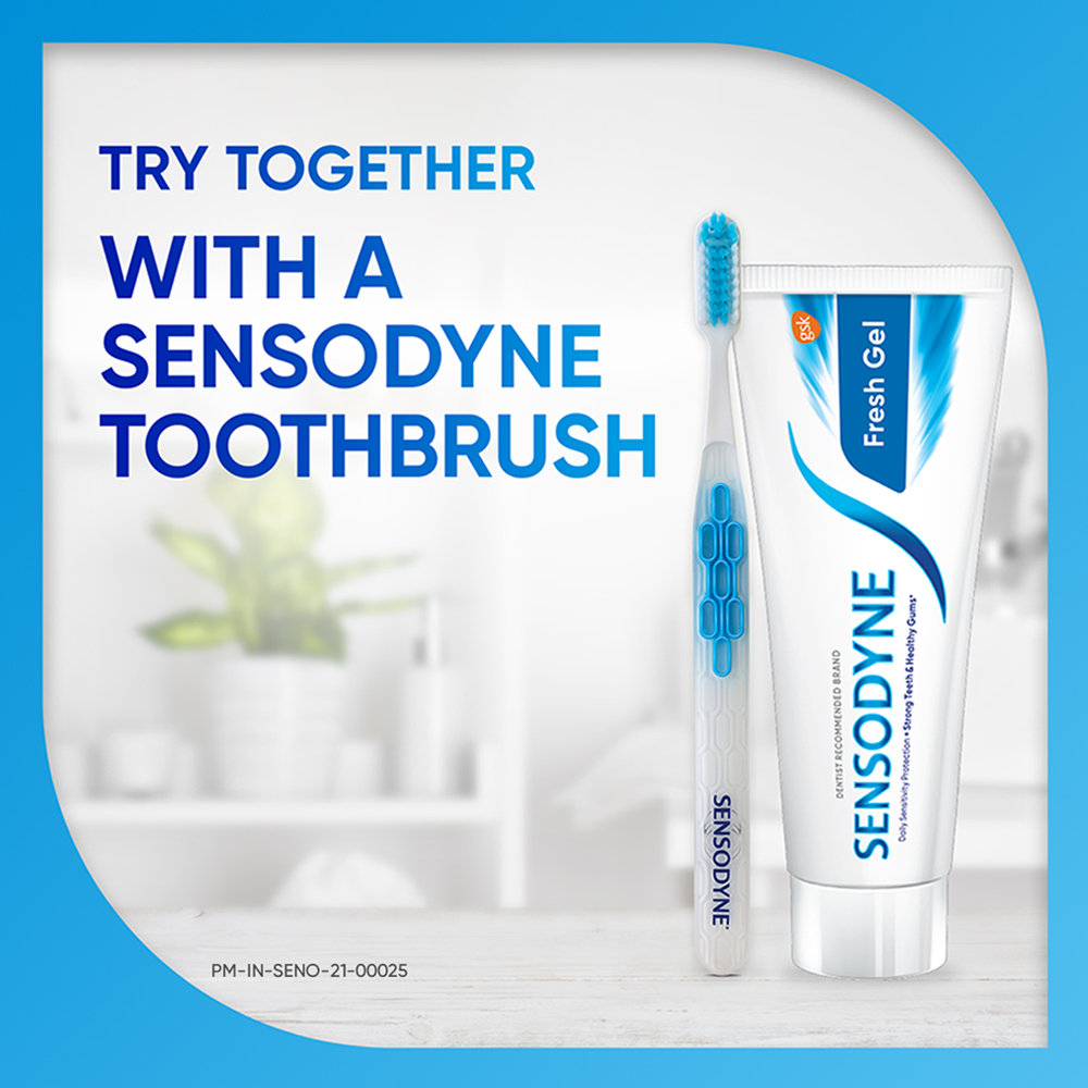 Sensodyne Fresh Gel Toothpaste, 75 gm, Pack of 1 Sensodyne Fresh Gel Toothpaste, 75 gm, Pack of 1