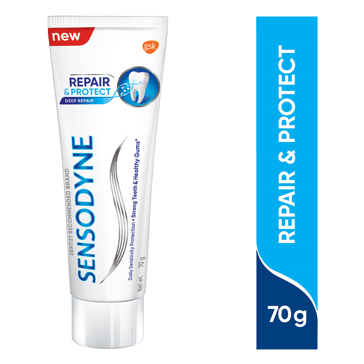 Sensodyne Repair & Protect Toothpaste, 70 gm, Pack of 1 Sensodyne Repair & Protect Toothpaste, 70 gm, Pack of 1