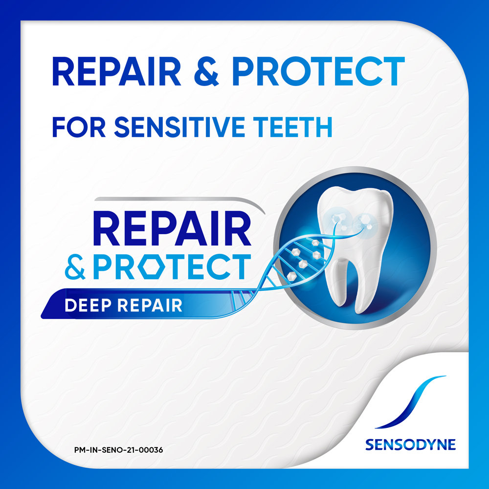 Sensodyne Repair & Protect Toothpaste, 70 gm, Pack of 1 Sensodyne Repair & Protect Toothpaste, 70 gm, Pack of 1