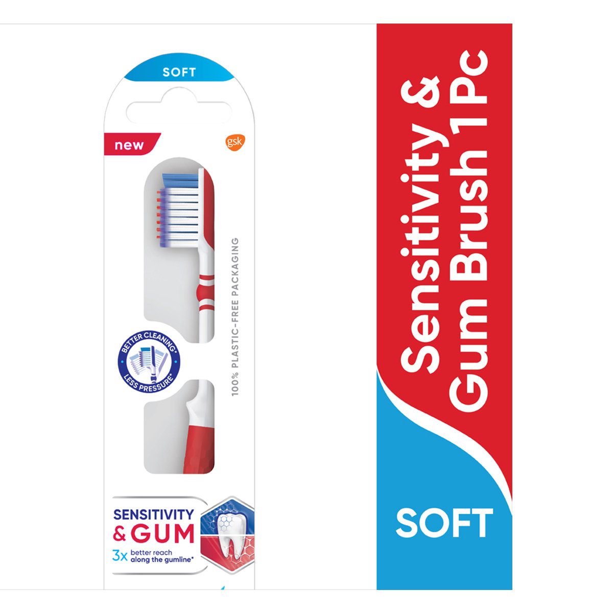 Sensodyne Sensitivity & Gum Soft Toothbrush, 1 Count, Pack of 1 Sensodyne Sensitivity & Gum Soft Toothbrush, 1 Count, Pack of 1
