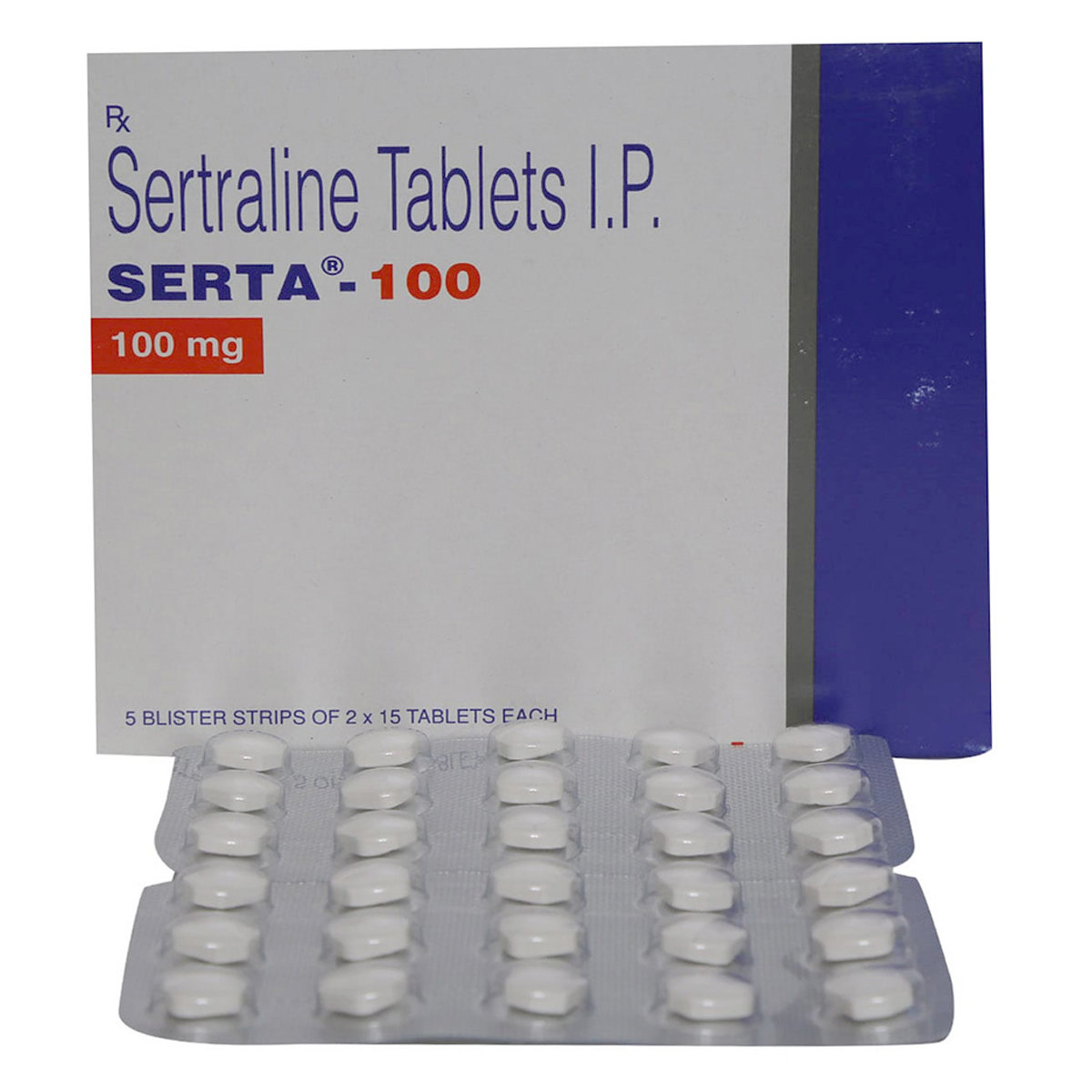 Serta-100 Tablet 15's, Pack of 15 TABLETS Serta-100 Tablet 15's, Pack of 15 TABLETS