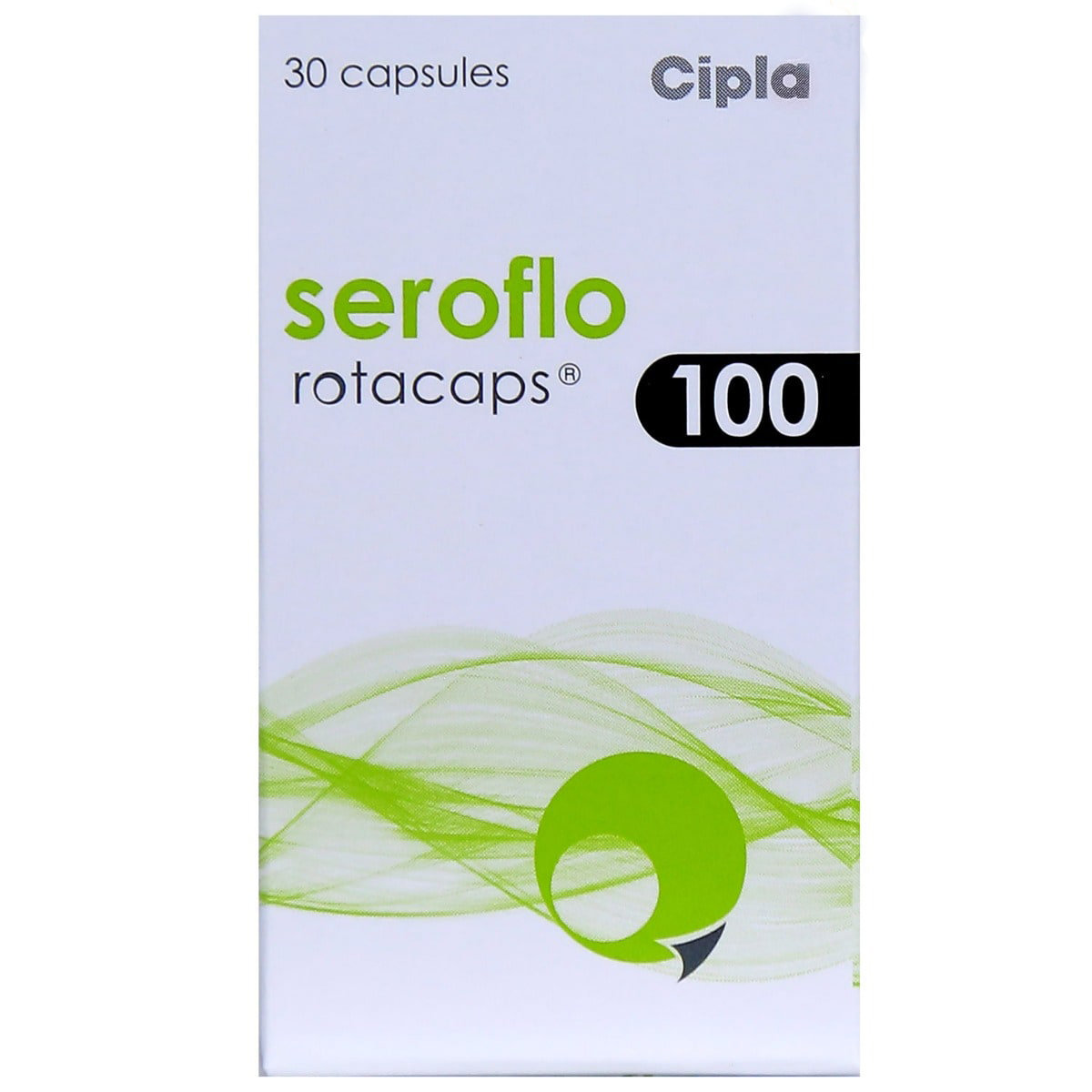 Seroflo 100 Rotacaps 30's, Pack of 1 Seroflo 100 Rotacaps 30's, Pack of 1