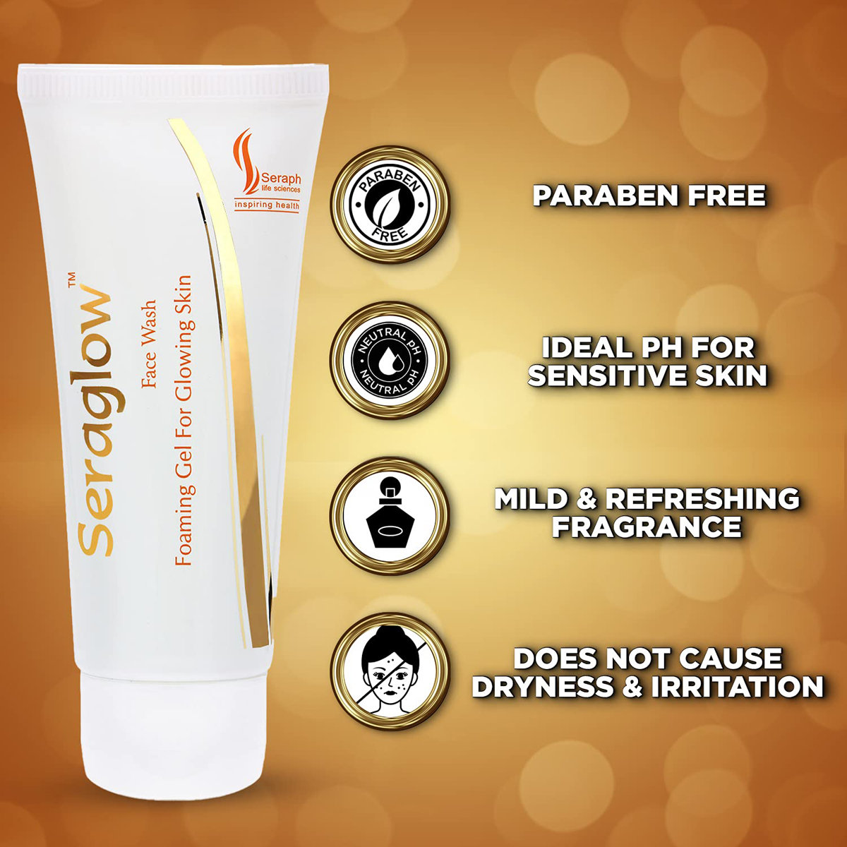 Seraglow Face Wash 60 ml, Pack of 1 Seraglow Face Wash 60 ml, Pack of 1