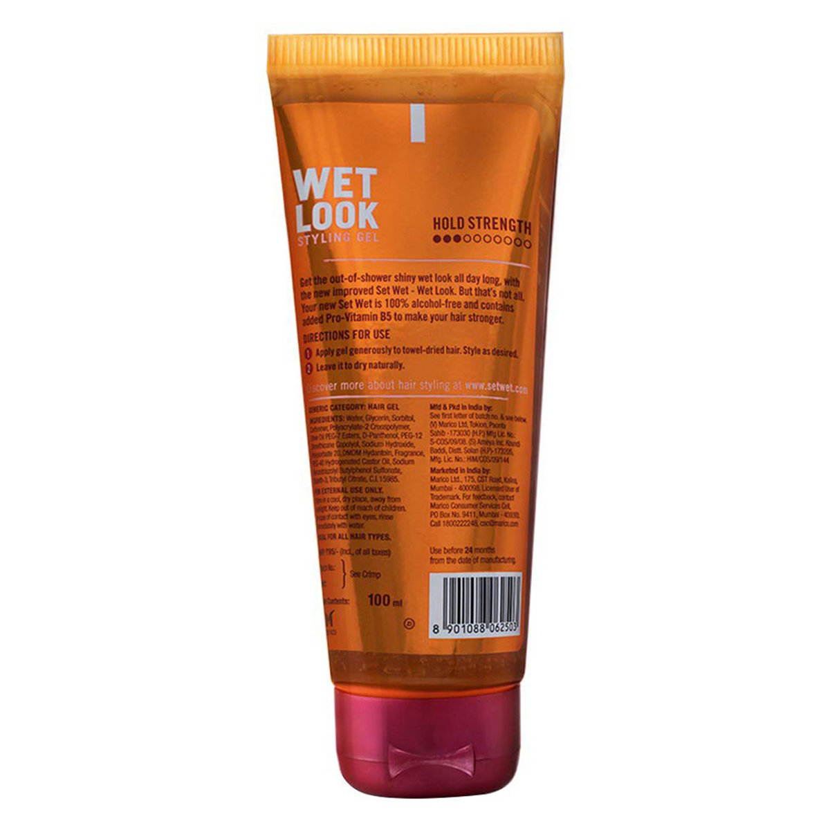 Set Wet Wet Look Hair Styling Gel, 100 ml, Pack of 1 Set Wet Wet Look Hair Styling Gel, 100 ml, Pack of 1