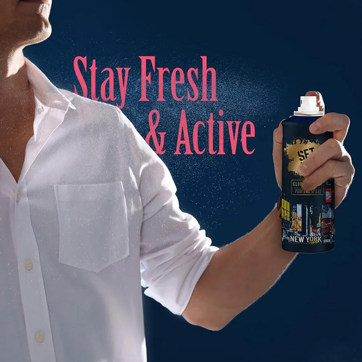 Set Wet Global Edition Newyork Nights Perfume Spray, 120 ml, Pack of 1 Set Wet Global Edition Newyork Nights Perfume Spray, 120 ml, Pack of 1