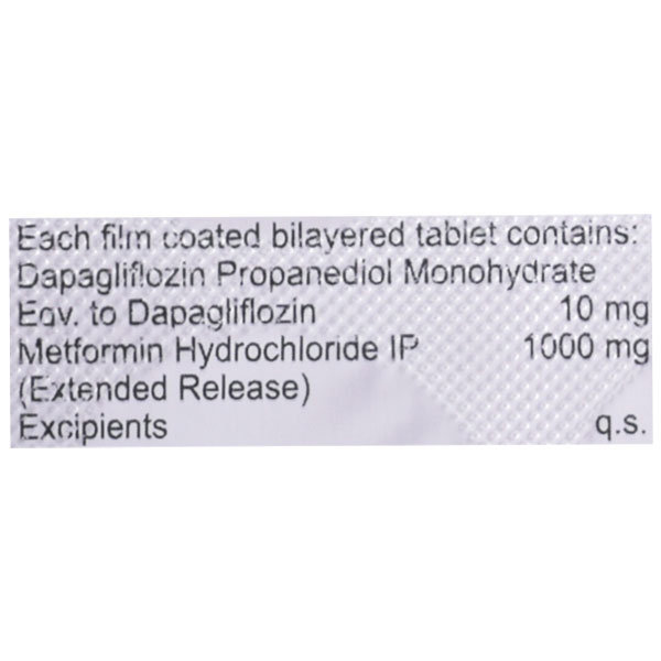 Sgltd-M 10 mg/1000 mg Tablet 10's, Pack of 10 TabletS Sgltd-M 10 mg/1000 mg Tablet 10's, Pack of 10 TabletS