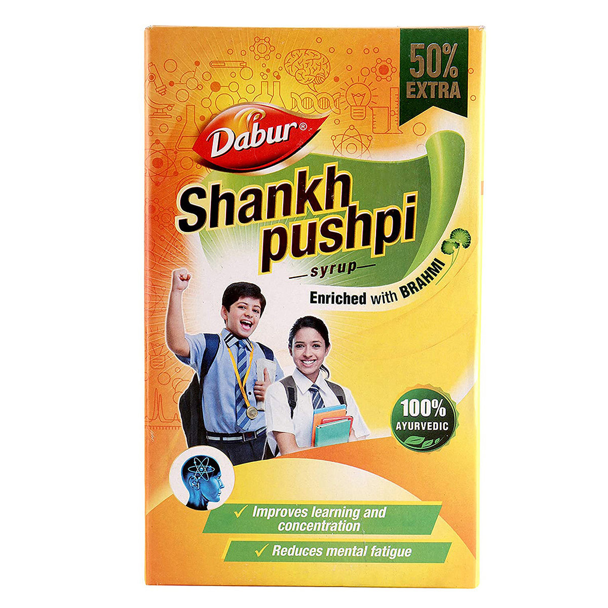 Dabur Shankh Pushpi, 450 ml, Pack of 1 Dabur Shankh Pushpi, 450 ml, Pack of 1
