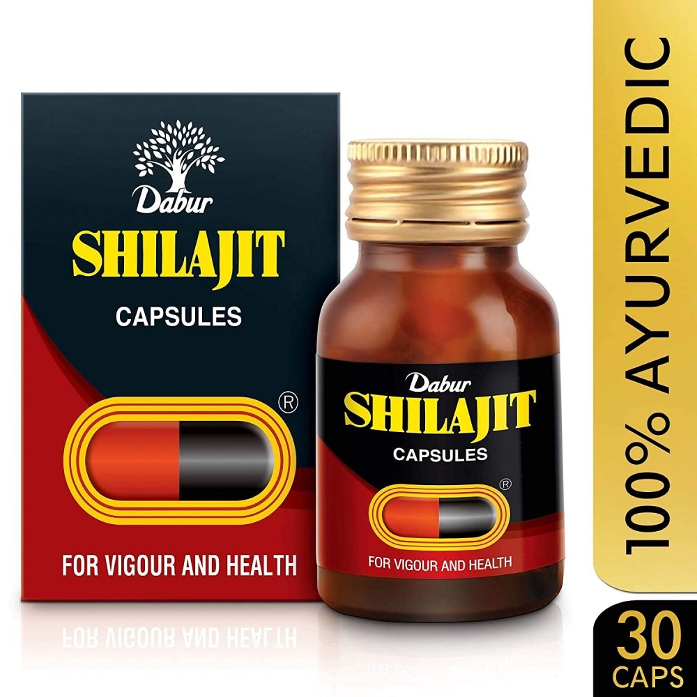 Dabur Shilajit for Vigour & Health, 30 Capsules, Pack of 1 Dabur Shilajit for Vigour & Health, 30 Capsules, Pack of 1