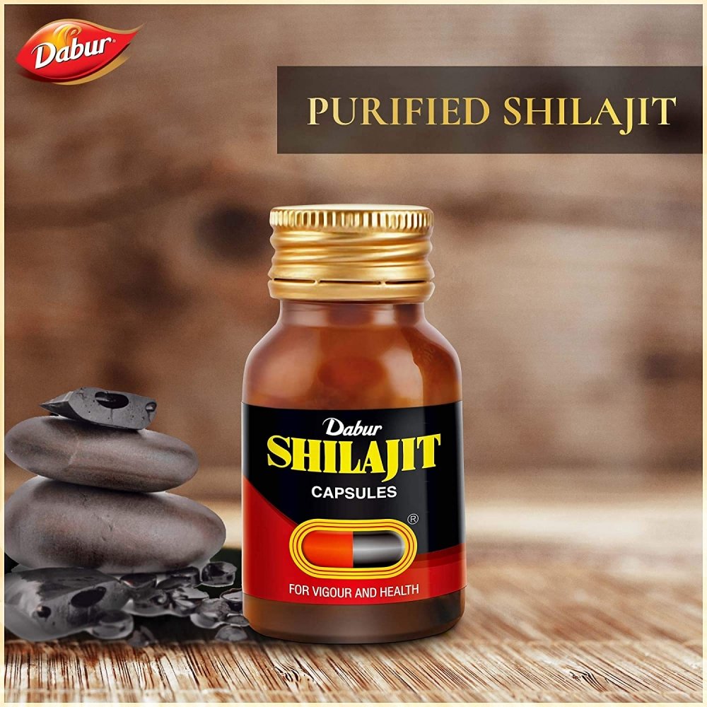 Dabur Shilajit for Vigour & Health, 30 Capsules, Pack of 1 Dabur Shilajit for Vigour & Health, 30 Capsules, Pack of 1