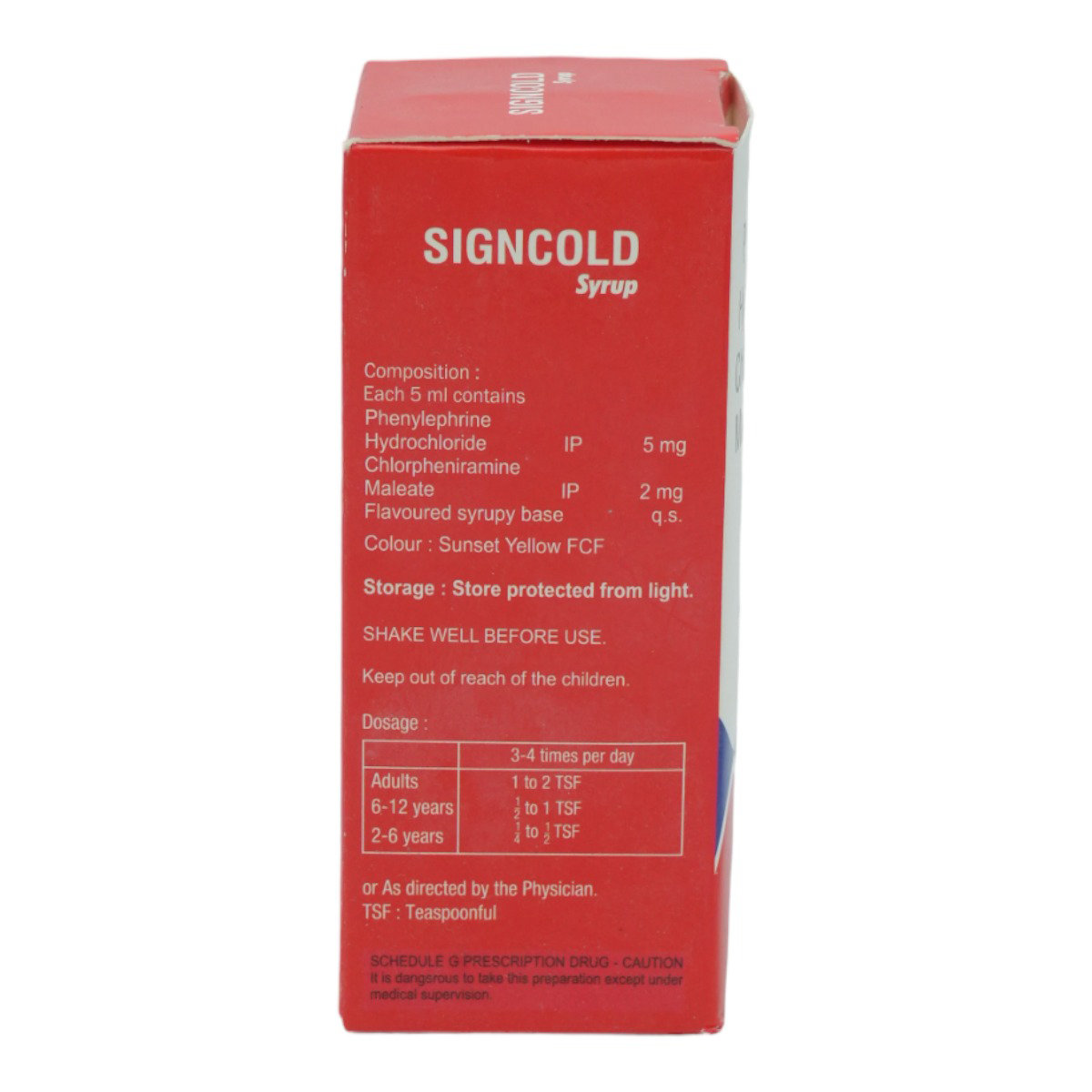 Signcold Syrup 60 ml, Pack of 1 Syrup Signcold Syrup 60 ml, Pack of 1 Syrup