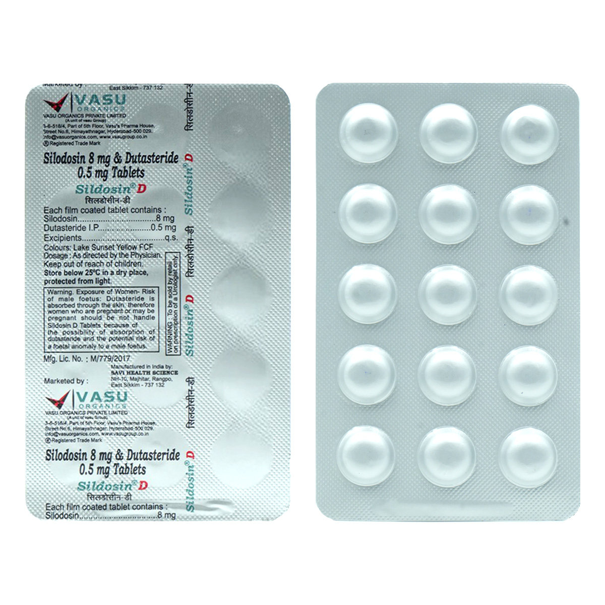Sildosin D Tablet 15's, Pack of 15 Sildosin D Tablet 15's, Pack of 15