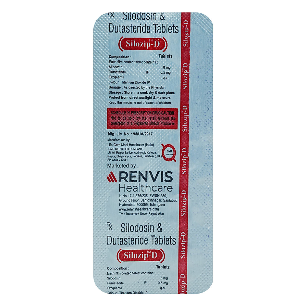 Silozip-D Tablet 10's, Pack of 10 Silozip-D Tablet 10's, Pack of 10