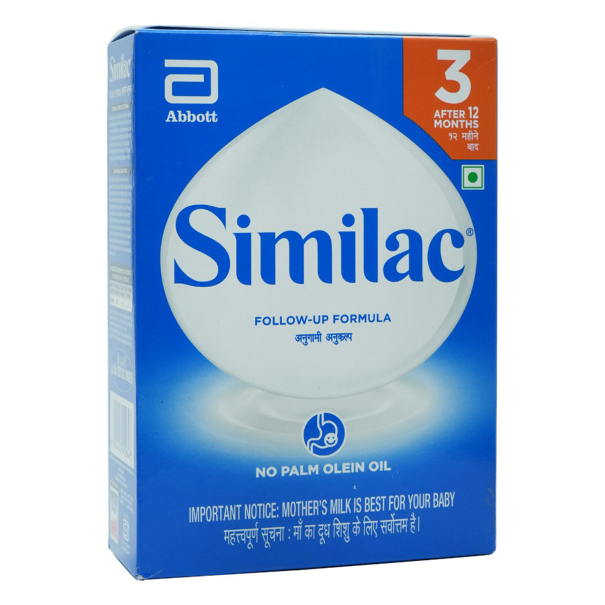 Similac Follow-Up Formula Stage 3 Powder (After 12 Months), 400 gm Refill Pack, Pack of 1 Similac Follow-Up Formula Stage 3 Powder (After 12 Months), 400 gm Refill Pack, Pack of 1