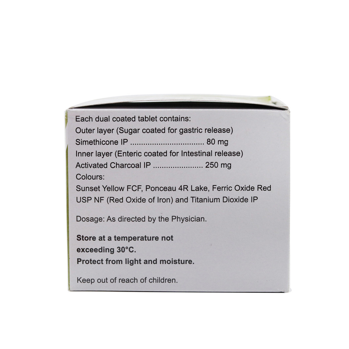 Simcon Tablet 15's, Pack of 15 TabletS Simcon Tablet 15's, Pack of 15 TabletS