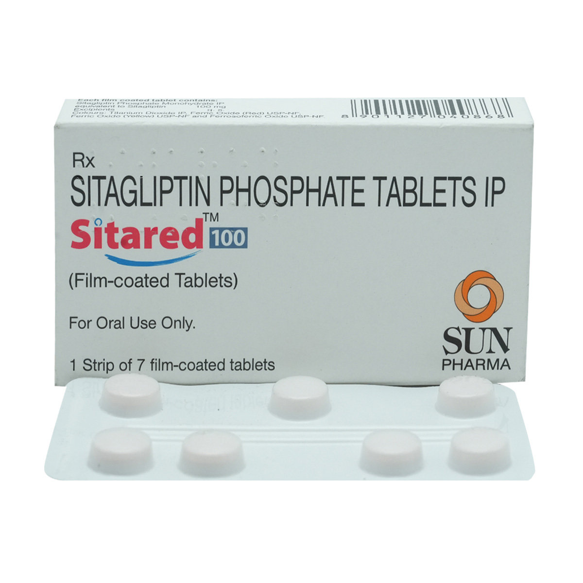 Sitared 100 Tablet 7's, Pack of 7 TabletS Sitared 100 Tablet 7's, Pack of 7 TabletS