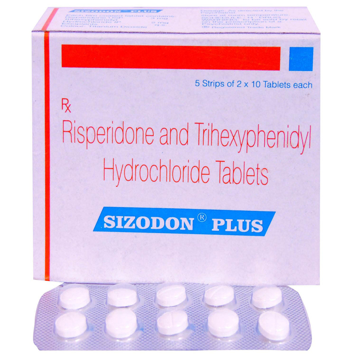 Sizodon Plus Tablet 10's, Pack of 10 TABLETS Sizodon Plus Tablet 10's, Pack of 10 TABLETS