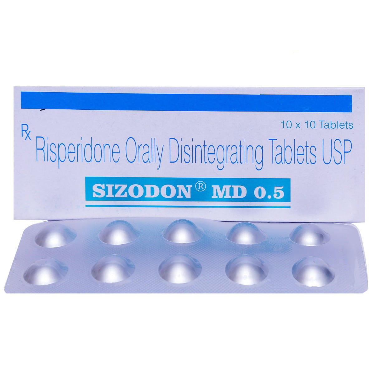 Sizodon MD 0.5 Tablet 10's, Pack of 10 TABLETS Sizodon MD 0.5 Tablet 10's, Pack of 10 TABLETS