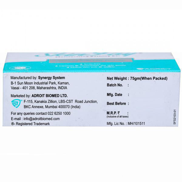 Skinfay Moisturizing Bathing Bar 75 gm, Pack of 1 Skinfay Moisturizing Bathing Bar 75 gm, Pack of 1