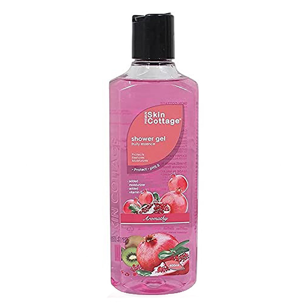 Skin Cottage Fruity Essence Shower Gel 400 ml | With Vitamin E & Fruits | Gently Cleanses, Nourishes & Moisturises Skin | Delightful Fruity Fragrance | pH 5.5, Pack of 1 Skin Cottage Fruity Essence Shower Gel 400 ml | With Vitamin E & Fruits | Gently Cleanses, Nourishes & Moisturises Skin | Delightful Fruity Fragrance | pH 5.5, Pack of 1